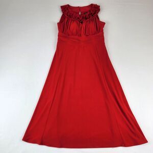 Signature By Sangria Red Evening Cocktail Party Dress Women's Size 6